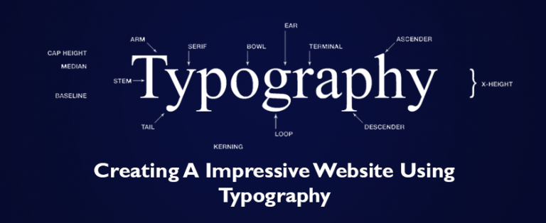 typography-and-website