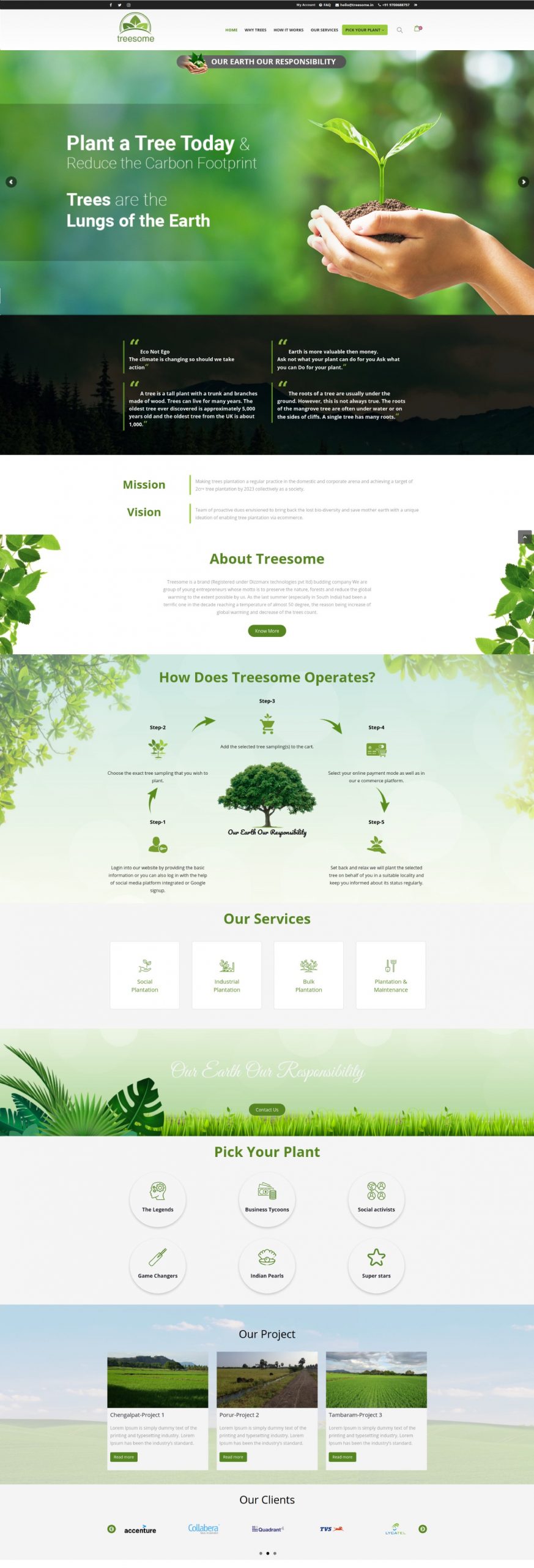 treesome-homepage - iStudio Technologies