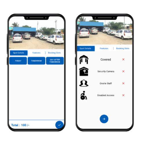 Smart Car Parking Area Details - iStudio Technologies