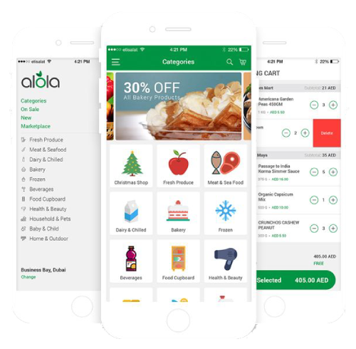 Grocery ECommerce Mobile App development