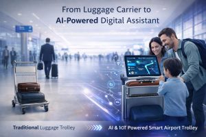 From Luggage Carrier to Digital Assistant: Evolution of Airport Smart Trolleys