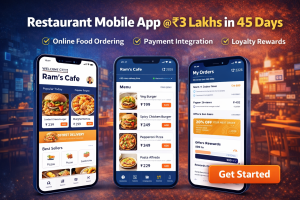 How Restaurants Can Increase Orders with Mobile Apps | App Development @ ₹3 Lakhs in 45 Days – iStudio Technologies
