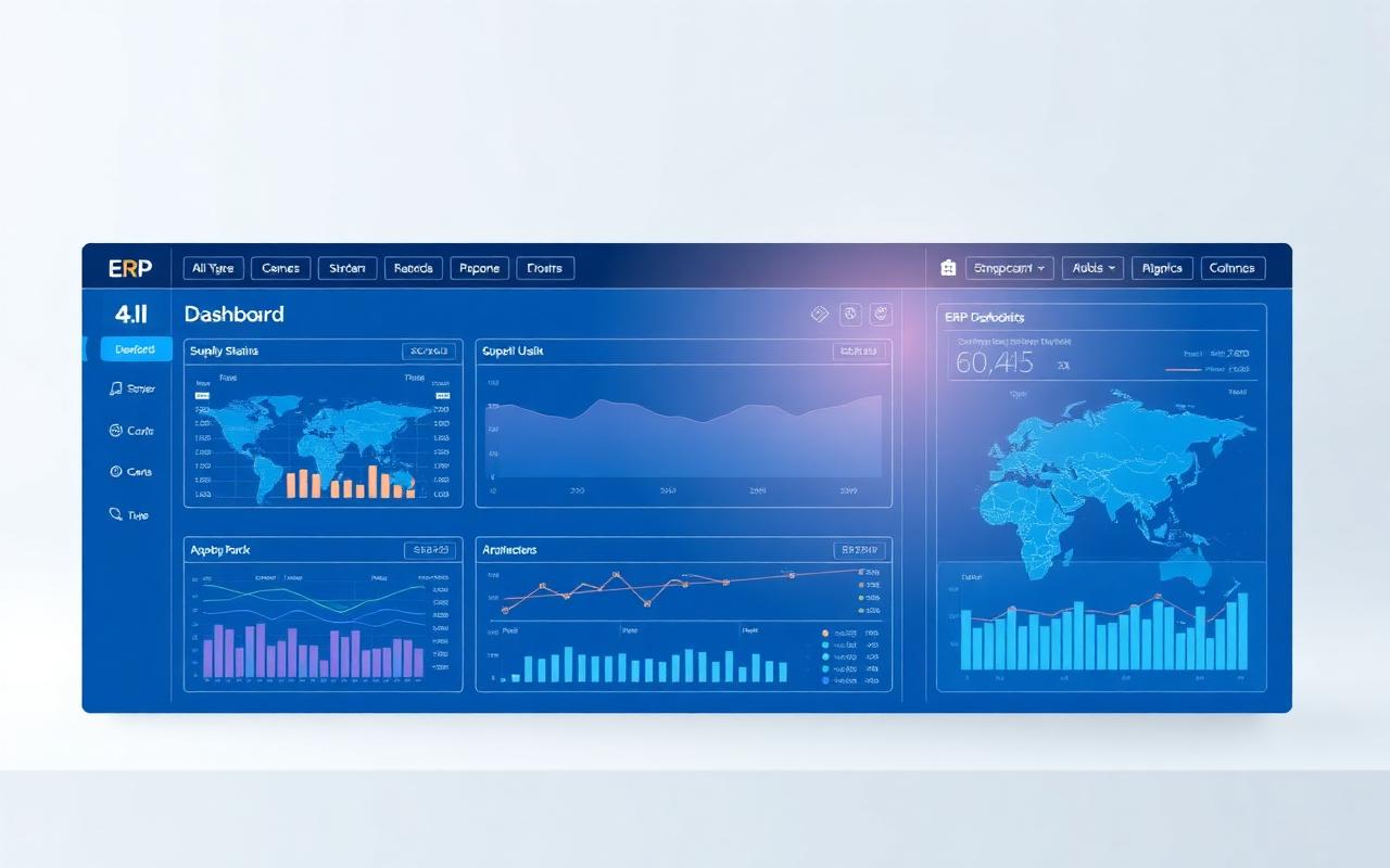 AI Logistics ERP Dashboard