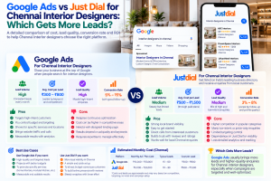Google Ads vs Just Dial for Chennai Interior Designers: Which Gets More Leads?