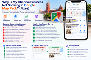 Why Is My Chennai Business Not Showing in Google Map Pack? (Fixes)