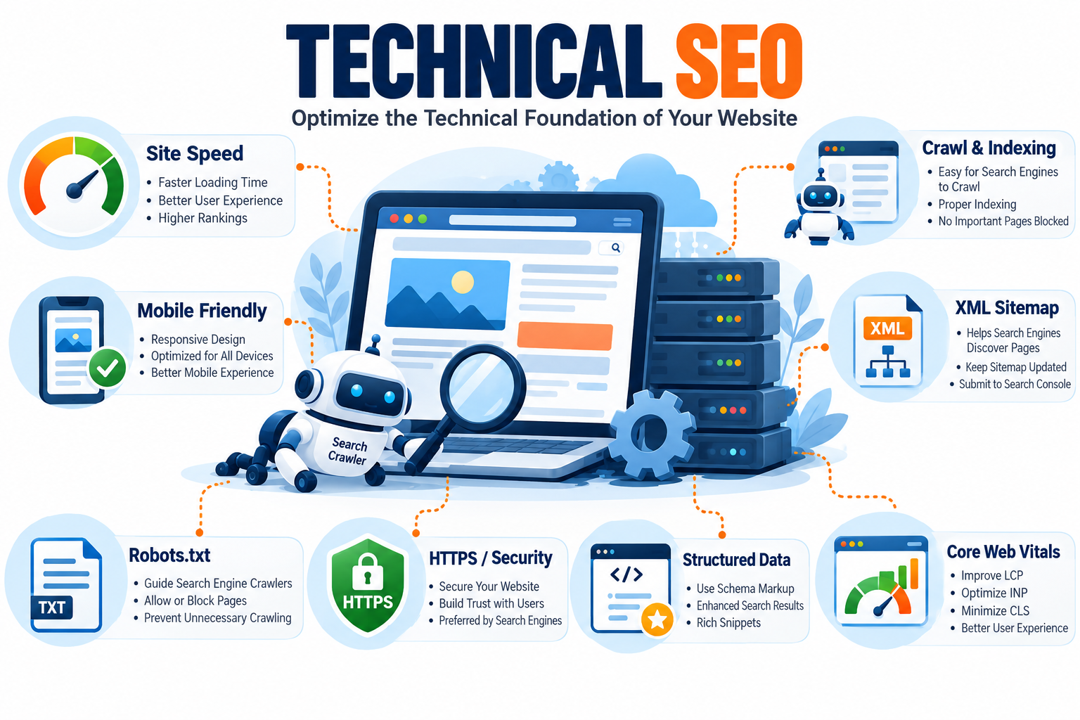 Technical SEO services in Chennai — Core Web Vitals, crawlability, site speed and indexing fixes by iStudio Technologies
