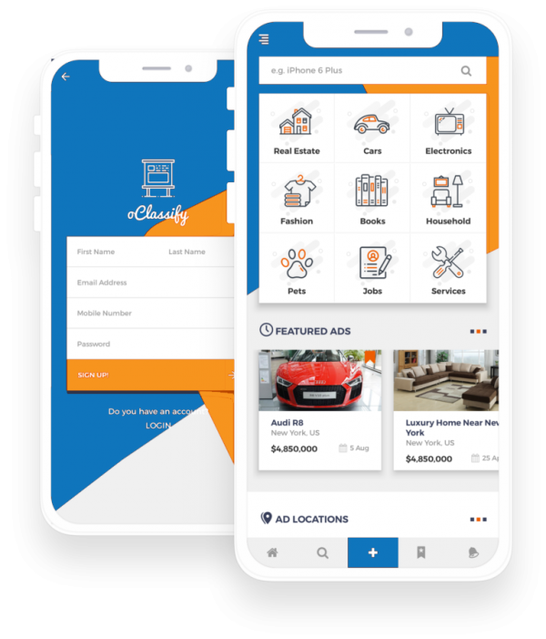 Classified app